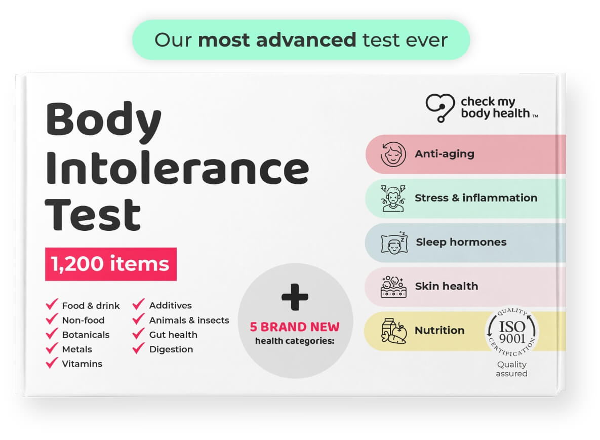 Body Intolerance Test product